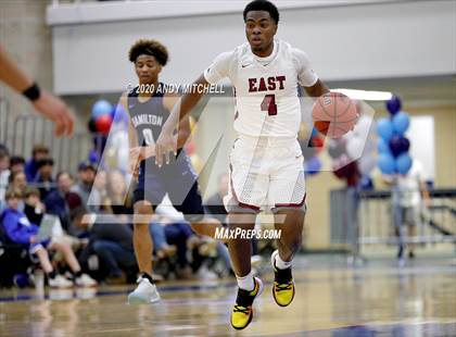 Thumbnail 3 in Hamilton Heights Christian Academy vs. Memphis East photogallery.