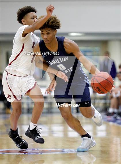 Thumbnail 1 in Hamilton Heights Christian Academy vs. Memphis East photogallery.