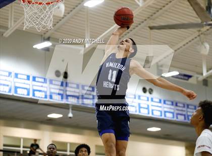 Thumbnail 2 in Hamilton Heights Christian Academy vs. Memphis East photogallery.