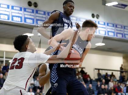 Thumbnail 1 in Hamilton Heights Christian Academy vs. Memphis East photogallery.