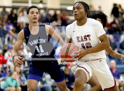Thumbnail 2 in Hamilton Heights Christian Academy vs. Memphis East photogallery.