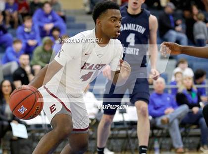Thumbnail 3 in Hamilton Heights Christian Academy vs. Memphis East photogallery.