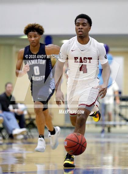 Thumbnail 2 in Hamilton Heights Christian Academy vs. Memphis East photogallery.