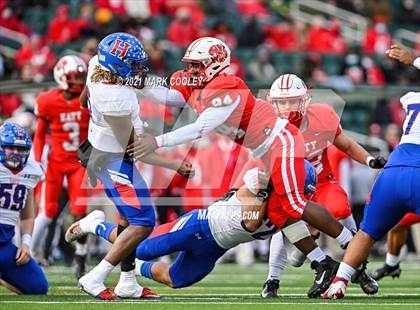 Thumbnail 1 in Katy vs. Hays (UIL 6A DII Regional Final) photogallery.