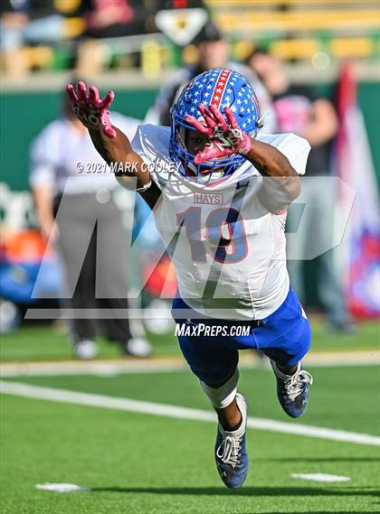 Thumbnail 1 in Katy vs. Hays (UIL 6A DII Regional Final) photogallery.