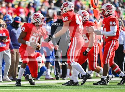 Thumbnail 3 in Katy vs. Hays (UIL 6A DII Regional Final) photogallery.