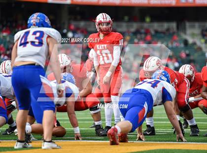 Thumbnail 1 in Katy vs. Hays (UIL 6A DII Regional Final) photogallery.