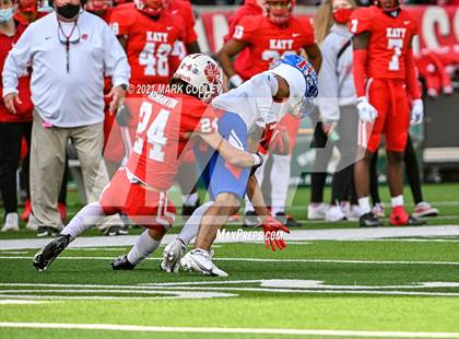 Thumbnail 2 in Katy vs. Hays (UIL 6A DII Regional Final) photogallery.