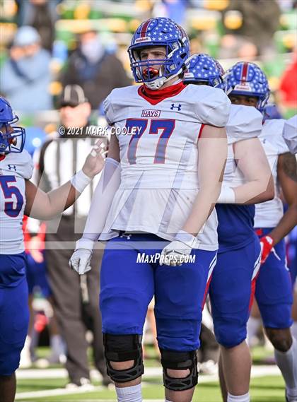 Thumbnail 1 in Katy vs. Hays (UIL 6A DII Regional Final) photogallery.