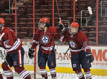 Thumbnail 1 in Holy Ghost Prep vs Archbishop Carroll  photogallery.