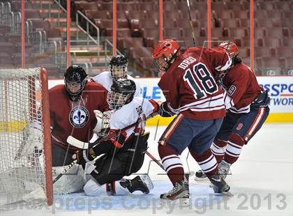 Thumbnail 1 in Holy Ghost Prep vs Archbishop Carroll  photogallery.