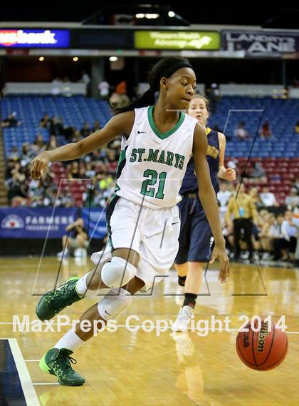 Thumbnail 2 in St. Mary's vs Oak Ridge (CIF SJS D1 Final) photogallery.