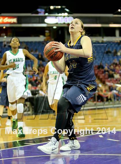 Thumbnail 2 in St. Mary's vs Oak Ridge (CIF SJS D1 Final) photogallery.