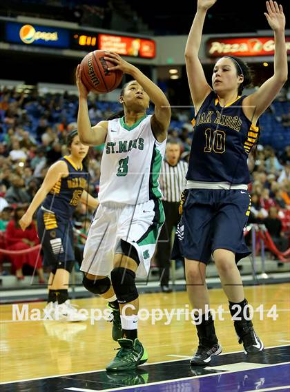 Thumbnail 3 in St. Mary's vs Oak Ridge (CIF SJS D1 Final) photogallery.
