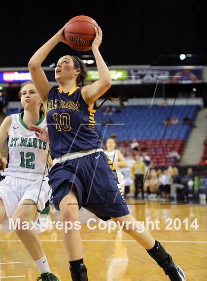 Thumbnail 2 in St. Mary's vs Oak Ridge (CIF SJS D1 Final) photogallery.
