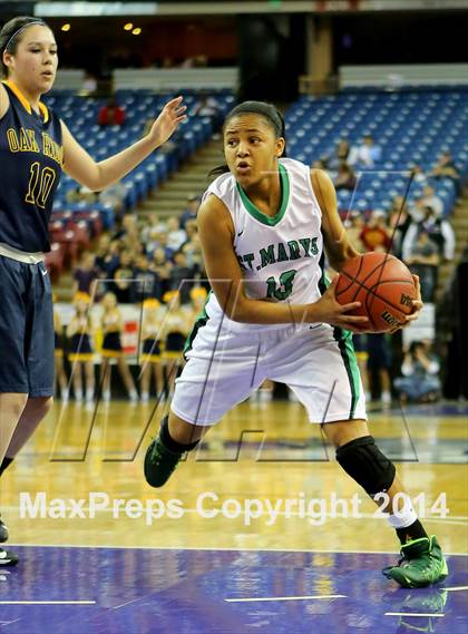 Thumbnail 3 in St. Mary's vs Oak Ridge (CIF SJS D1 Final) photogallery.