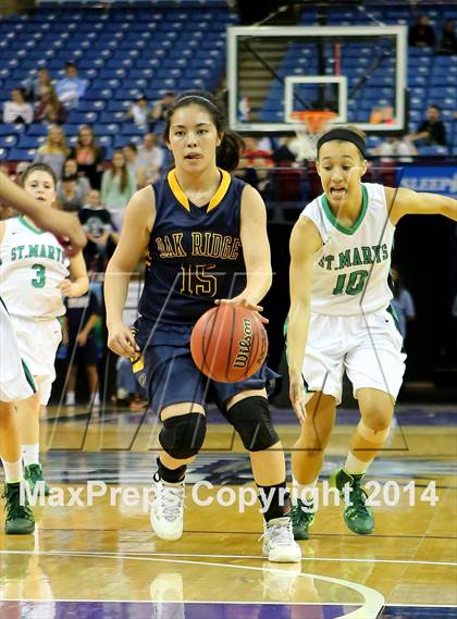 Thumbnail 3 in St. Mary's vs Oak Ridge (CIF SJS D1 Final) photogallery.