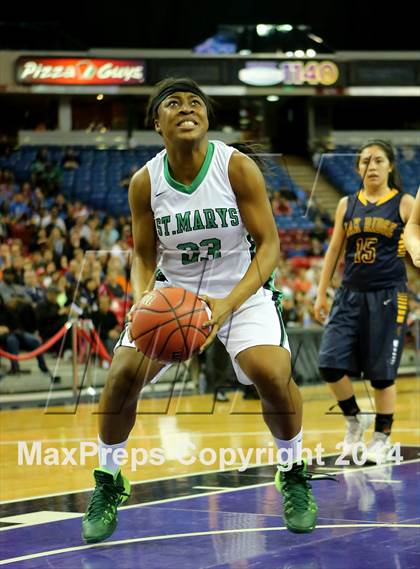 Thumbnail 3 in St. Mary's vs Oak Ridge (CIF SJS D1 Final) photogallery.