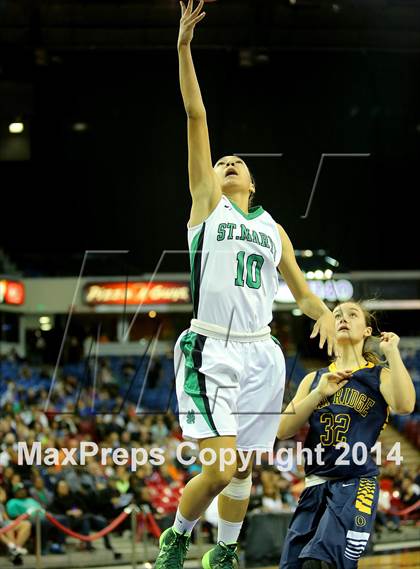 Thumbnail 2 in St. Mary's vs Oak Ridge (CIF SJS D1 Final) photogallery.