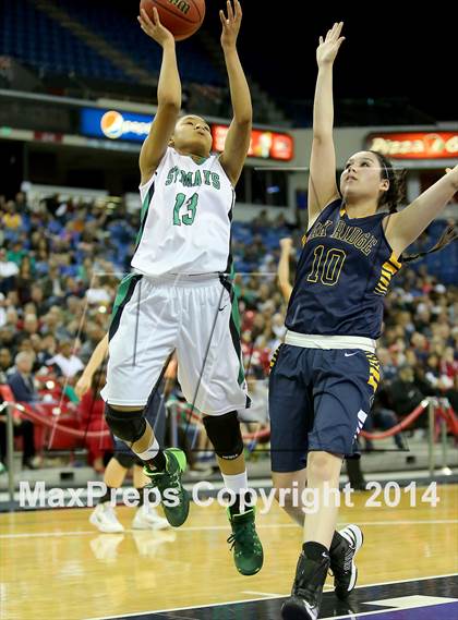 Thumbnail 1 in St. Mary's vs Oak Ridge (CIF SJS D1 Final) photogallery.