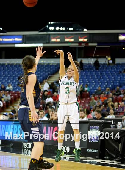 Thumbnail 2 in St. Mary's vs Oak Ridge (CIF SJS D1 Final) photogallery.