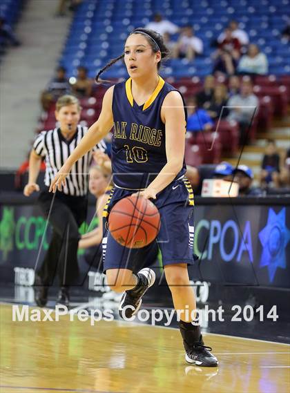 Thumbnail 2 in St. Mary's vs Oak Ridge (CIF SJS D1 Final) photogallery.