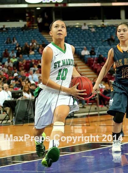 Thumbnail 3 in St. Mary's vs Oak Ridge (CIF SJS D1 Final) photogallery.