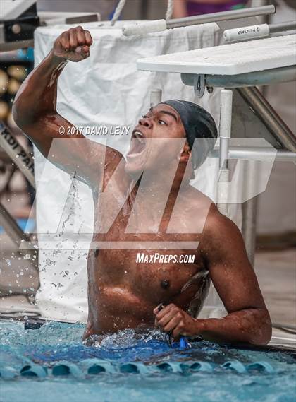 Thumbnail 3 in AIA D2 Swimming Championships (Boys) photogallery.