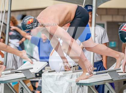 Thumbnail 2 in AIA D2 Swimming Championships (Boys) photogallery.