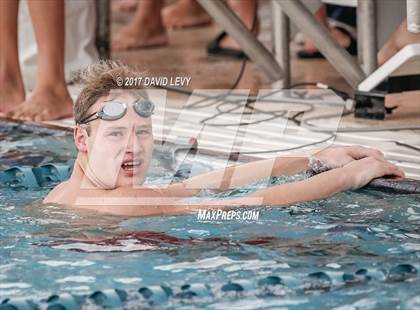Thumbnail 3 in AIA D2 Swimming Championships (Boys) photogallery.