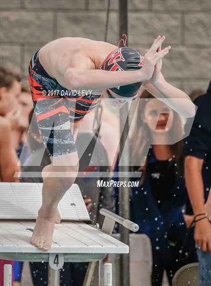 Thumbnail 3 in AIA D2 Swimming Championships (Boys) photogallery.