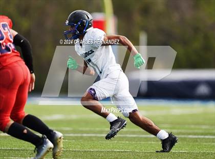 Thumbnail 1 in Grace Classical Christian Academy vs. West Texas Tornadoes (TAIAO Division III Final) photogallery.