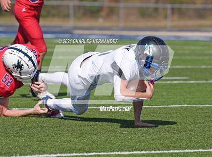 Thumbnail 1 in Grace Classical Christian Academy vs. West Texas Tornadoes (TAIAO Division III Final) photogallery.