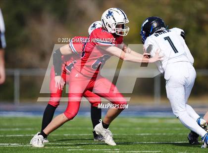 Thumbnail 3 in Grace Classical Christian Academy vs. West Texas Tornadoes (TAIAO Division III Final) photogallery.