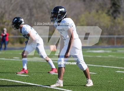 Thumbnail 2 in Grace Classical Christian Academy vs. West Texas Tornadoes (TAIAO Division III Final) photogallery.