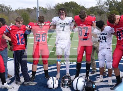 Thumbnail 1 in Grace Classical Christian Academy vs. West Texas Tornadoes (TAIAO Division III Final) photogallery.