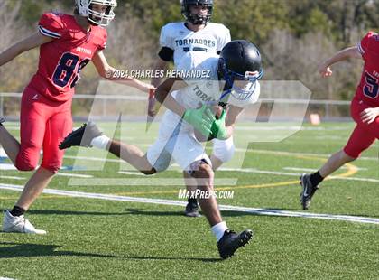 Thumbnail 2 in Grace Classical Christian Academy vs. West Texas Tornadoes (TAIAO Division III Final) photogallery.