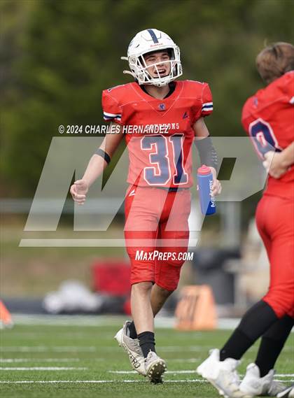 Thumbnail 2 in Grace Classical Christian Academy vs. West Texas Tornadoes (TAIAO Division III Final) photogallery.