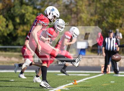 Thumbnail 1 in Grace Classical Christian Academy vs. West Texas Tornadoes (TAIAO Division III Final) photogallery.