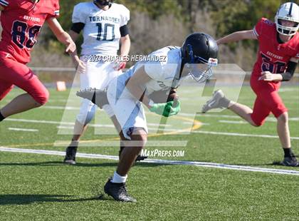 Thumbnail 2 in Grace Classical Christian Academy vs. West Texas Tornadoes (TAIAO Division III Final) photogallery.