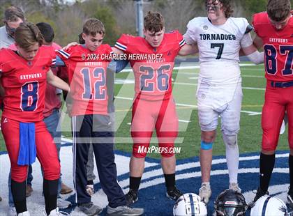 Thumbnail 2 in Grace Classical Christian Academy vs. West Texas Tornadoes (TAIAO Division III Final) photogallery.