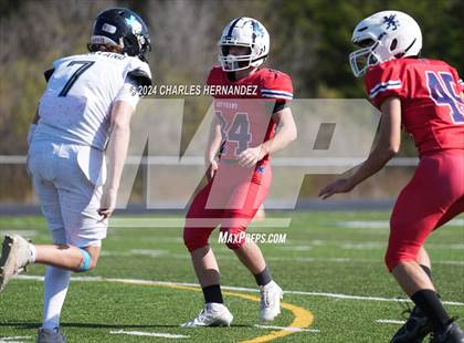 Thumbnail 2 in Grace Classical Christian Academy vs. West Texas Tornadoes (TAIAO Division III Final) photogallery.