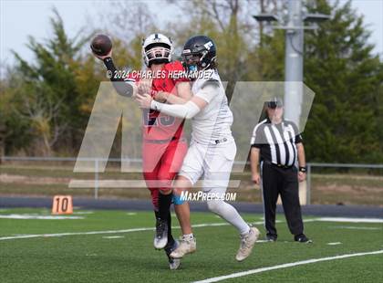 Thumbnail 3 in Grace Classical Christian Academy vs. West Texas Tornadoes (TAIAO Division III Final) photogallery.