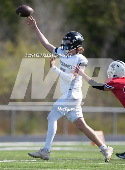 Thumbnail 3 in Grace Classical Christian Academy vs. West Texas Tornadoes (TAIAO Division III Final) photogallery.