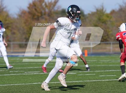 Thumbnail 2 in Grace Classical Christian Academy vs. West Texas Tornadoes (TAIAO Division III Final) photogallery.