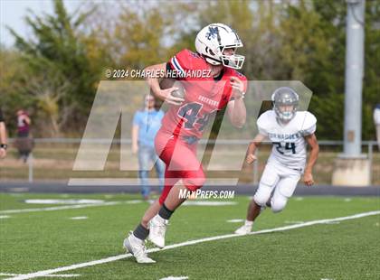 Thumbnail 3 in Grace Classical Christian Academy vs. West Texas Tornadoes (TAIAO Division III Final) photogallery.