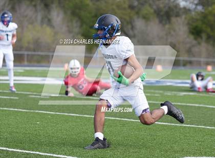 Thumbnail 3 in Grace Classical Christian Academy vs. West Texas Tornadoes (TAIAO Division III Final) photogallery.