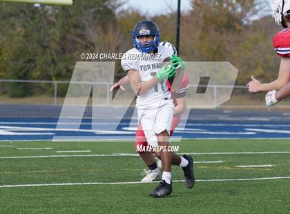 Thumbnail 1 in Grace Classical Christian Academy vs. West Texas Tornadoes (TAIAO Division III Final) photogallery.