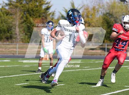 Thumbnail 3 in Grace Classical Christian Academy vs. West Texas Tornadoes (TAIAO Division III Final) photogallery.