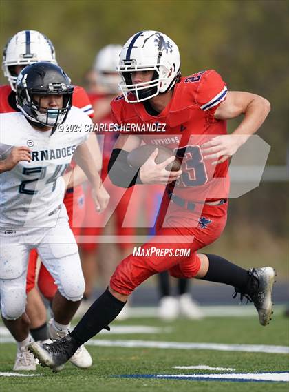 Thumbnail 1 in Grace Classical Christian Academy vs. West Texas Tornadoes (TAIAO Division III Final) photogallery.